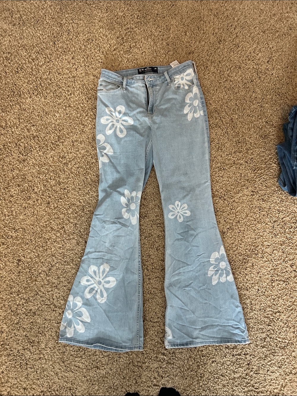 Hollister Light Wash Flare Jeans